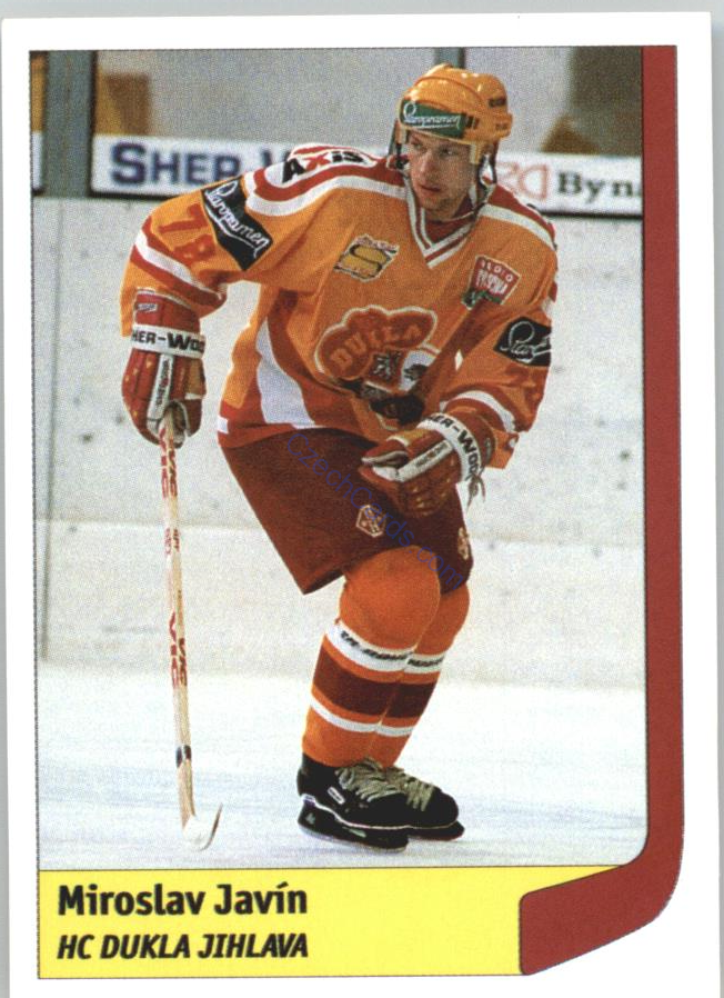 Miroslav Javín 1998 DS Český Hokej #110