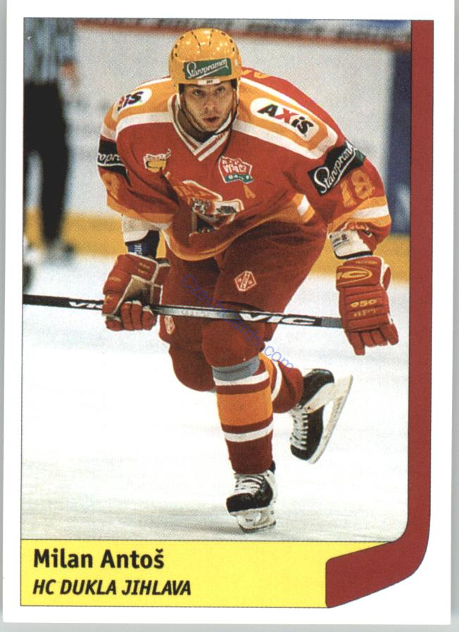 Milan Antoš 1998 DS Český Hokej #122