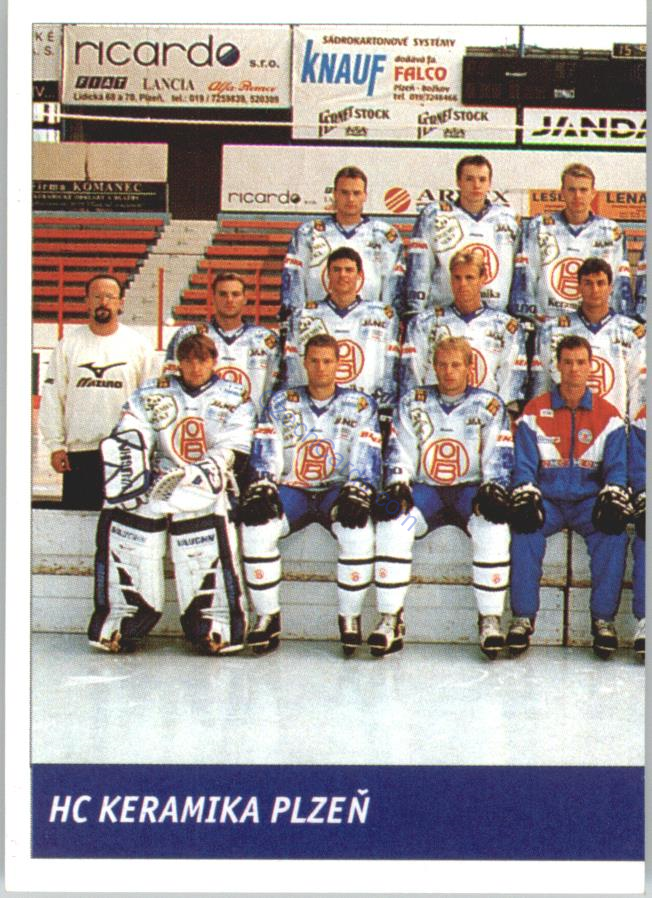 Team Foto Plzeň 1998 DS Český Hokej #145