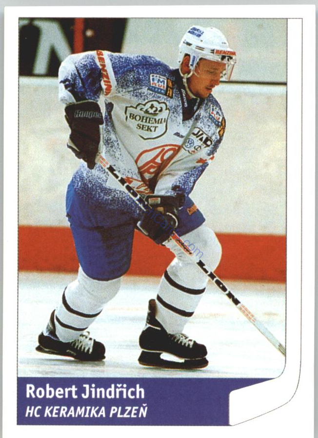 Robert Jindřich 1998 DS Český Hokej #151