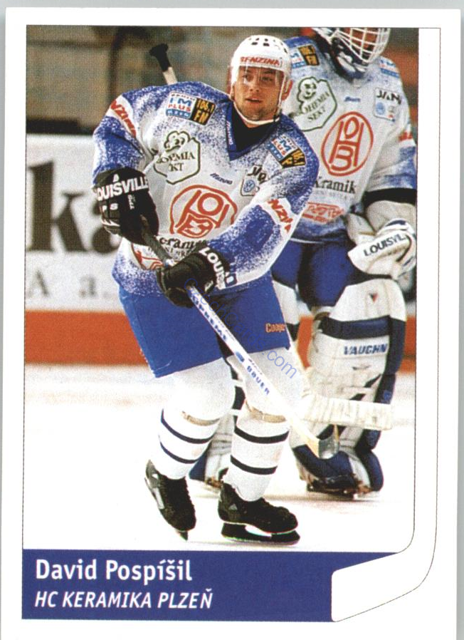 David Pospíšil 1998 DS Český Hokej #157