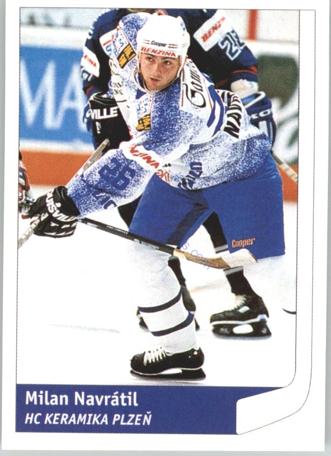 Milan Navrátil 1998 DS Český Hokej #161
