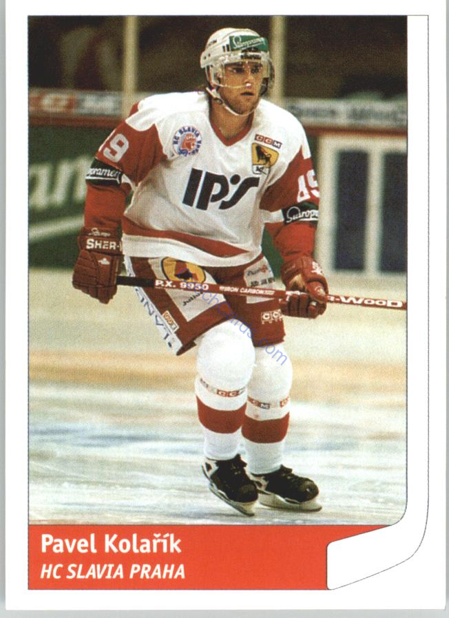 Pavel Kolařík 1998 DS Český Hokej #191