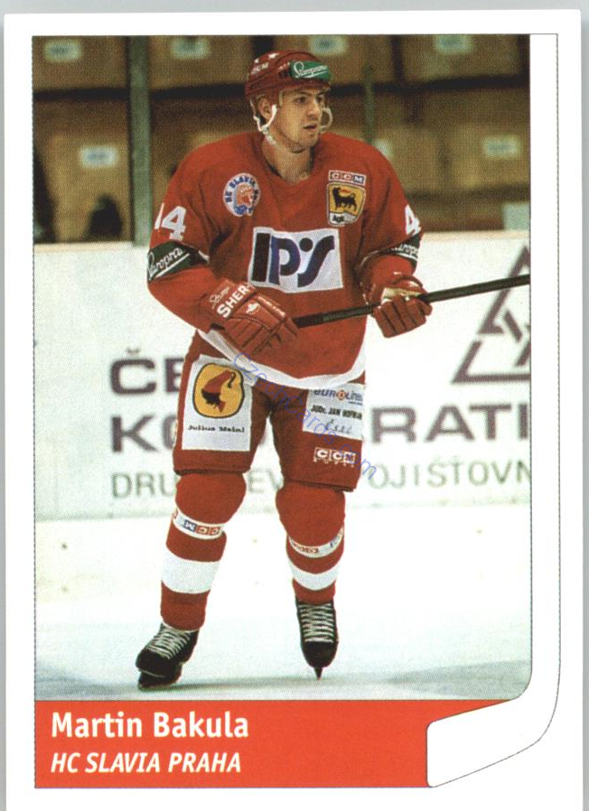 Martin Bakula 1998 DS Český Hokej #192