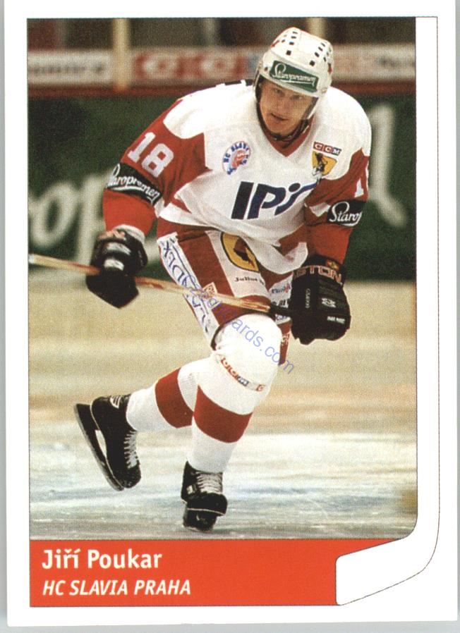 Jiří Poukar 1998 DS Český Hokej #198