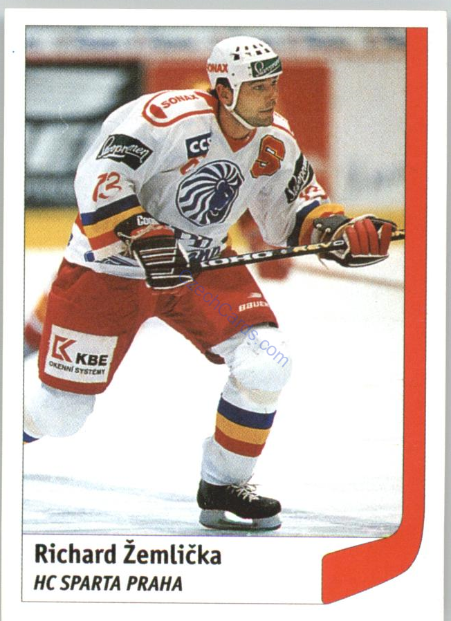 Richard Žemlička 1998 DS Český Hokej #214