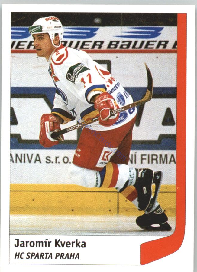 Jaromír Kverka 1998 DS Český Hokej #218