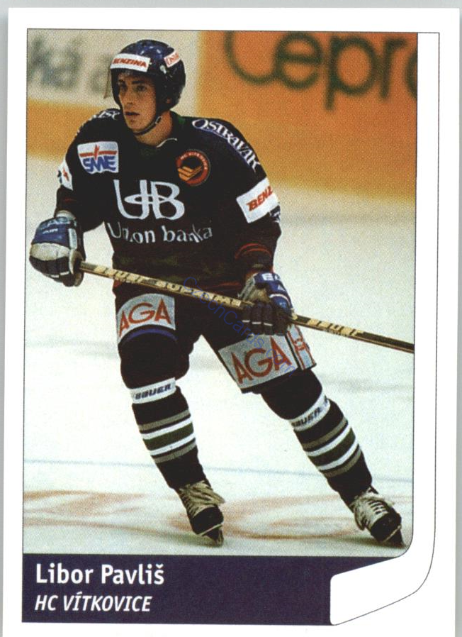 Libor Pavliš 1998 DS Český Hokej #262