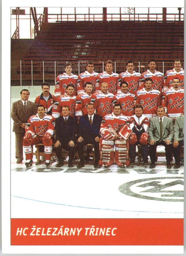 Team Foto Třinec 1998 DS Český Hokej #265