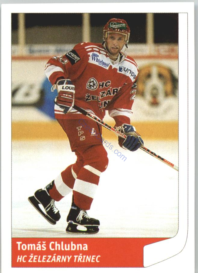 Tomáš Chlubna 1998 DS Český Hokej #276