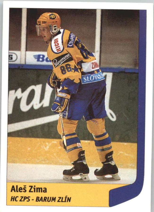 Aleš Zima 1998 DS Český Hokej #296
