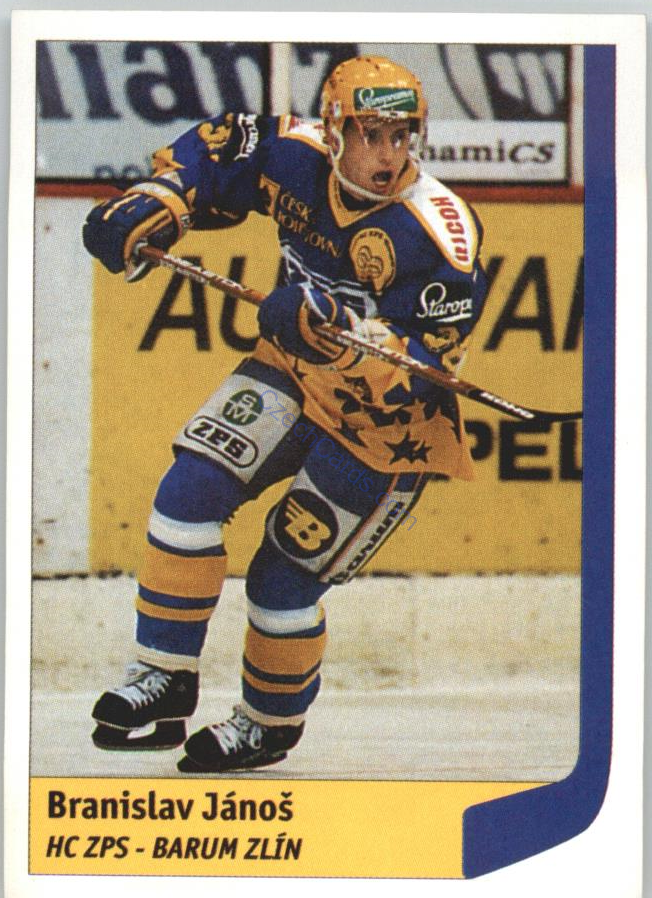 Branislav Jánoš 1998 DS Český Hokej #300