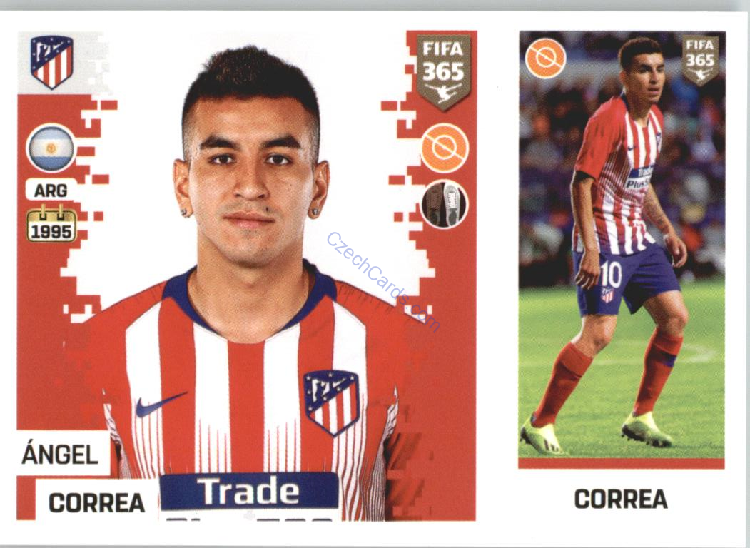 Ángel Correa 2019 Panini FIFA 365 #53