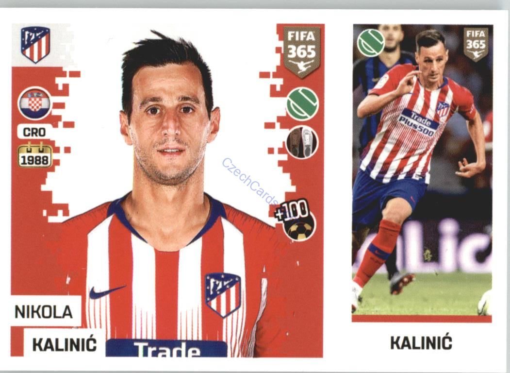Nikola Kalinić 2019 Panini FIFA 365 #55
