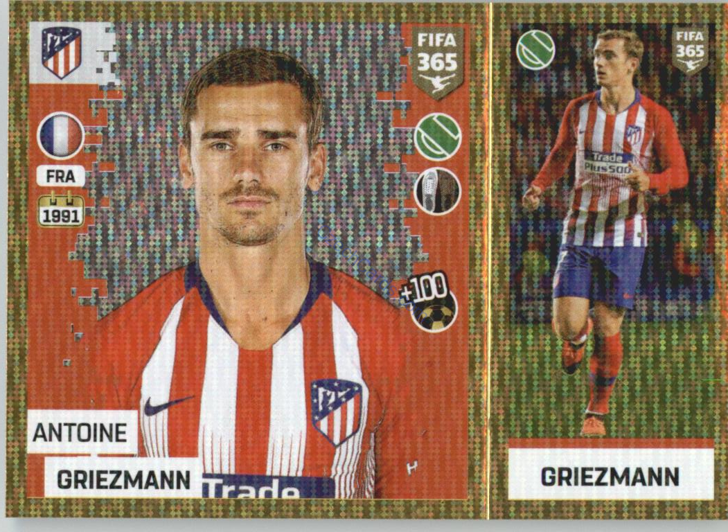 Antoine Griezmann 2019 Panini FIFA 365 Gold #56