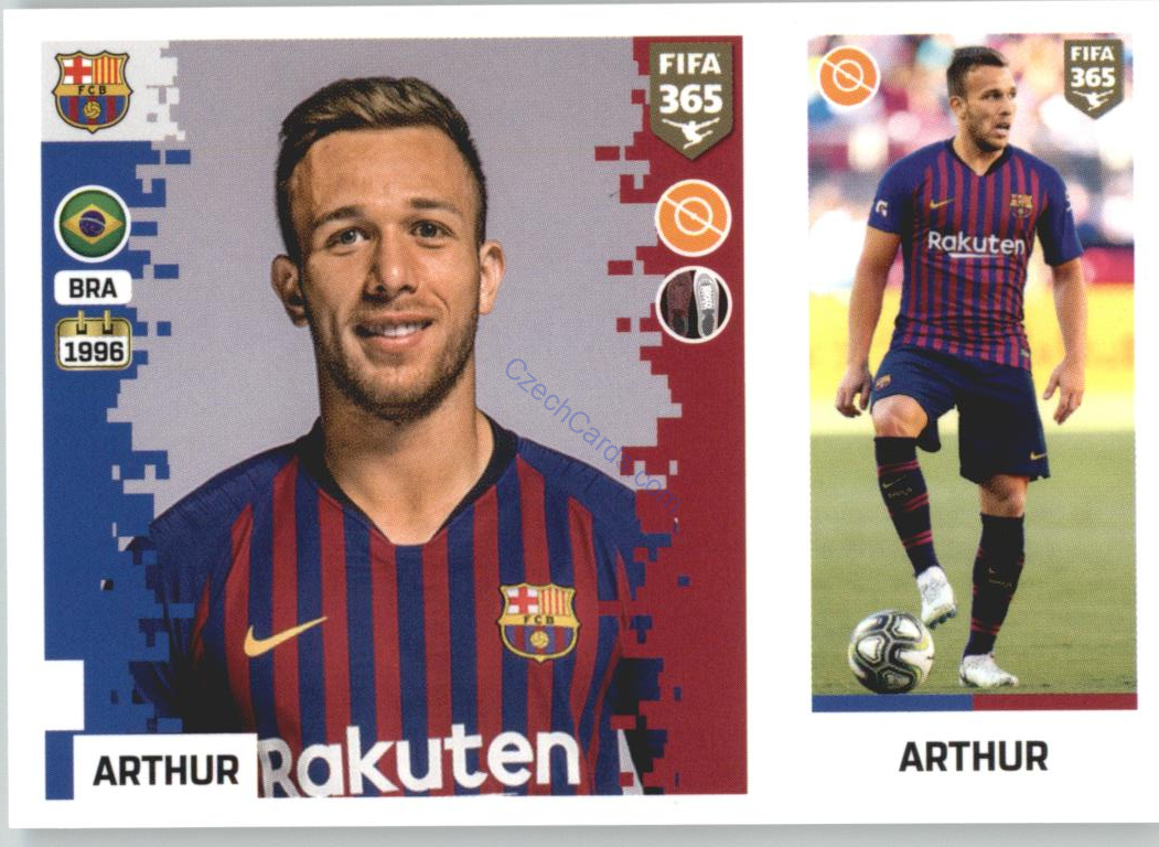 Arthur 2019 Panini FIFA 365 #68