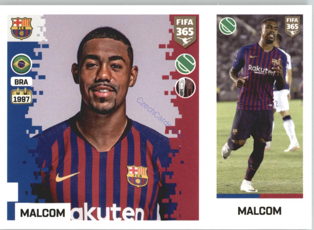 Malcom 2019 Panini FIFA 365 #69