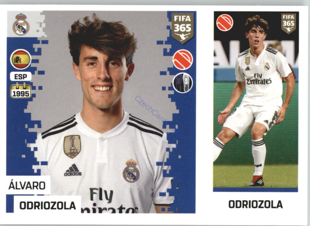 Álvaro Odriozola 2019 Panini FIFA 365 #80