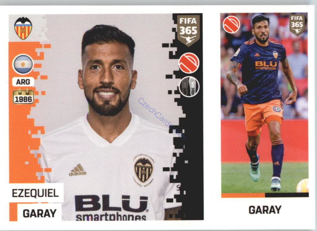 Ezequiel Garay 2019 Panini FIFA 365 #94