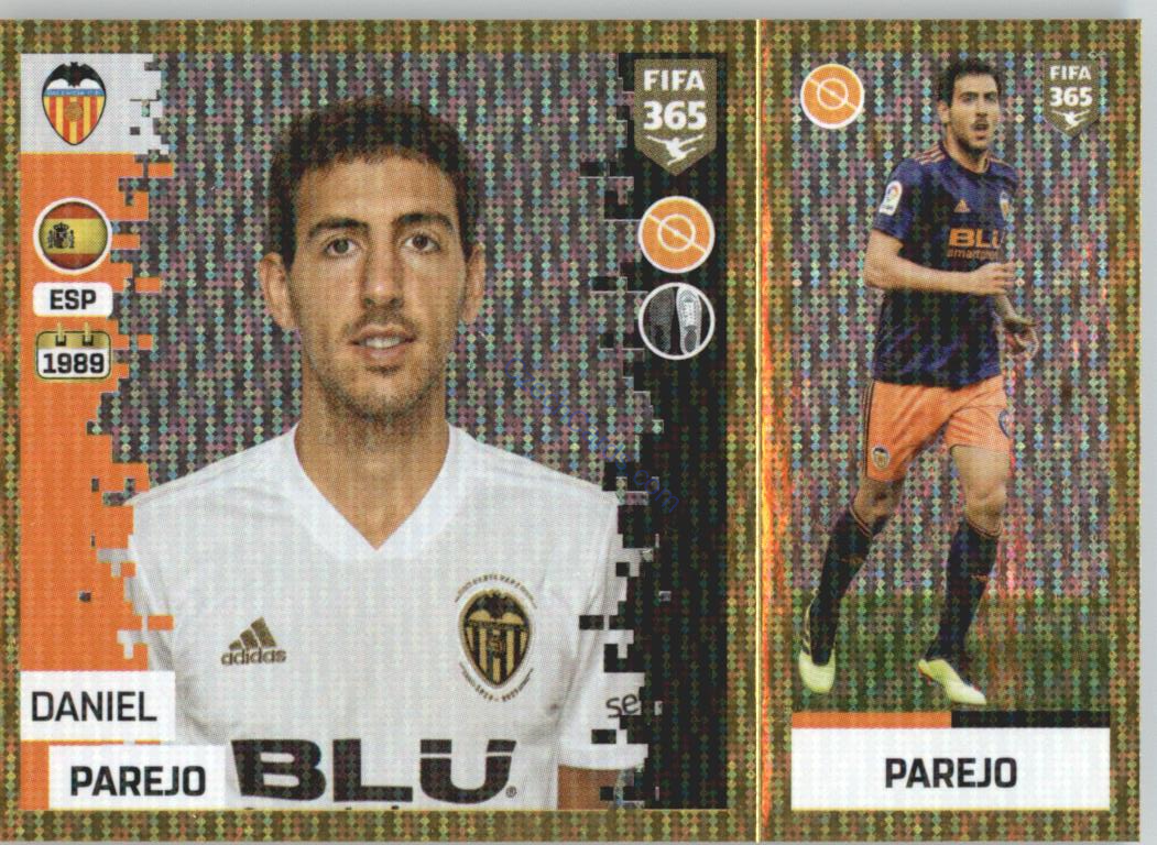 Daniel Parejo 2019 Panini FIFA 365 Gold #98
