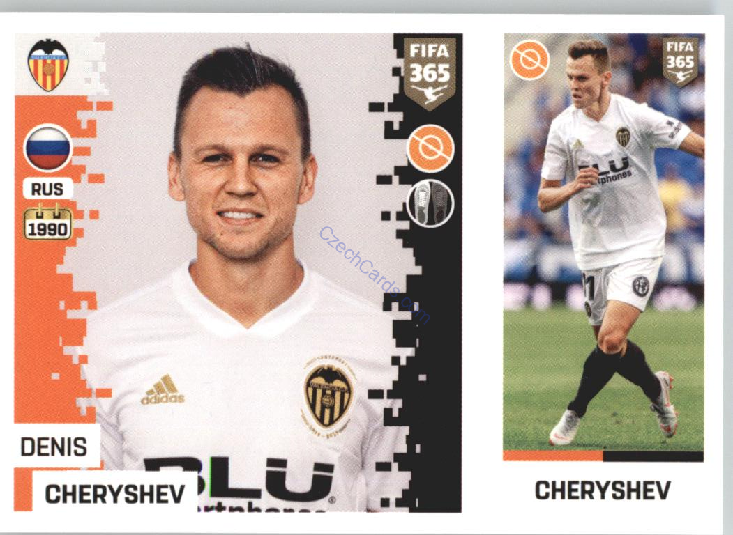 Denis Cheryshev 2019 Panini FIFA 365 #100