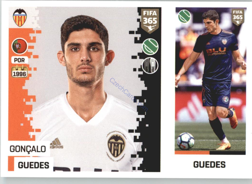 Gonçalo Guedes 2019 Panini FIFA 365 #101