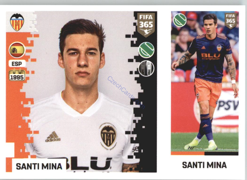 Santi Mina 2019 Panini FIFA 365 #102
