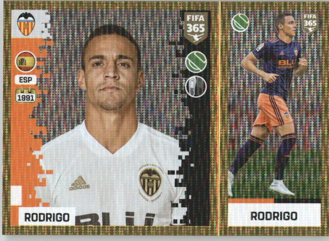 Rodrigo Moreno 2019 Panini FIFA 365 Gold #104