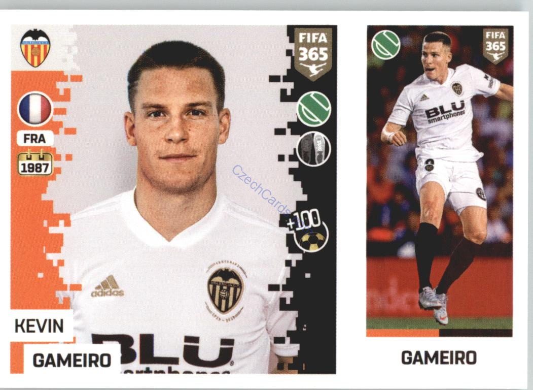 Kevin Gameiro 2019 Panini FIFA 365 #105
