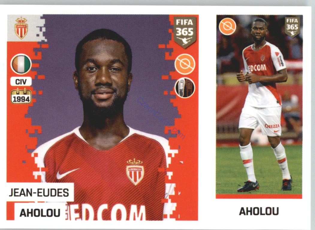 Jean-Eudes Aholou 2019 Panini FIFA 365 #113