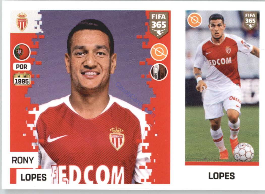 Rony Lopes 2019 Panini FIFA 365 #116