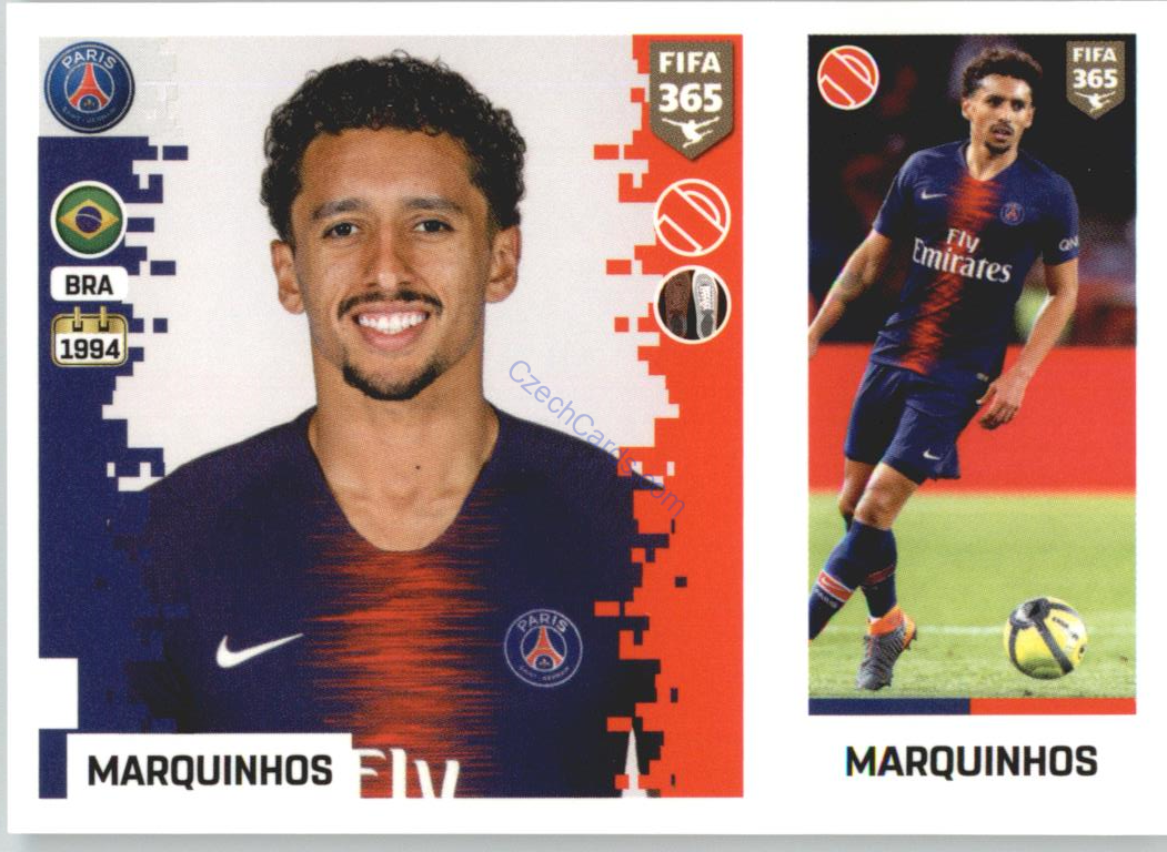Marquinhos 2019 Panini FIFA 365 #124