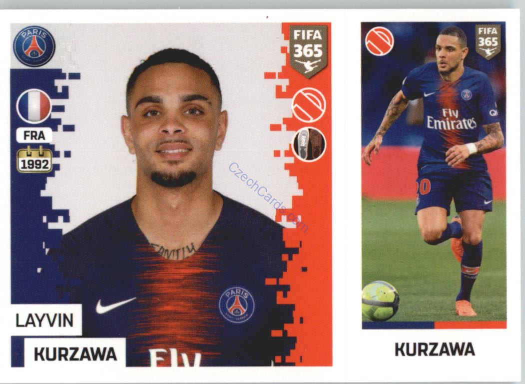 Layvin Kurzawa 2019 Panini FIFA 365 #127