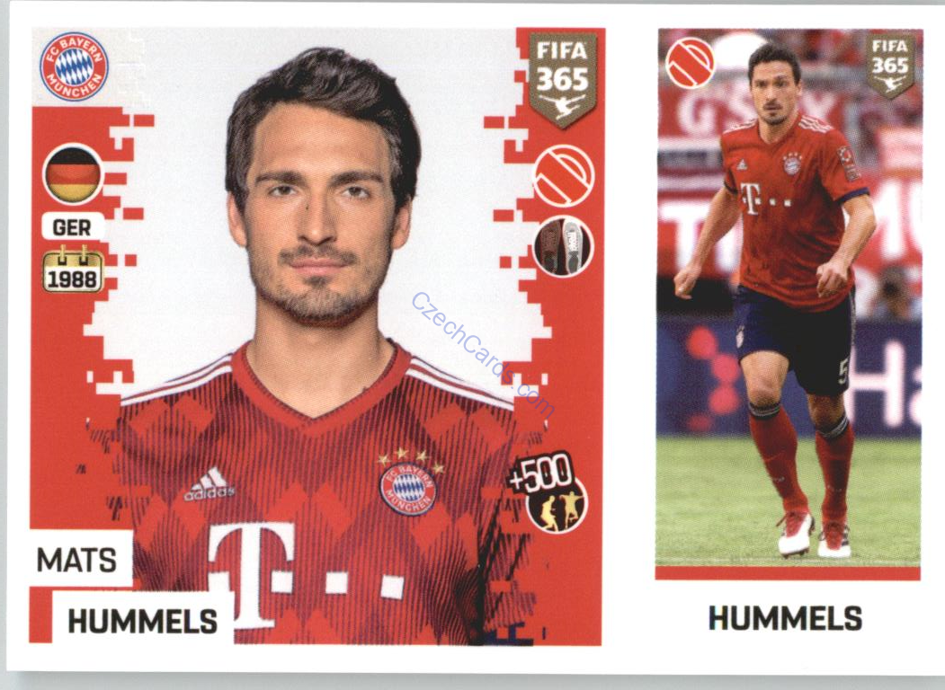 Mats Hummels 2019 Panini FIFA 365 #139