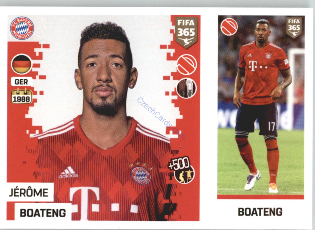 Jérôme Boateng 2019 Panini FIFA 365 #140