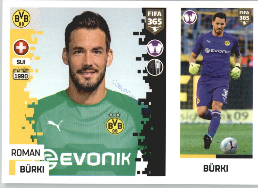 Roman Bürki 2019 Panini FIFA 365 #154