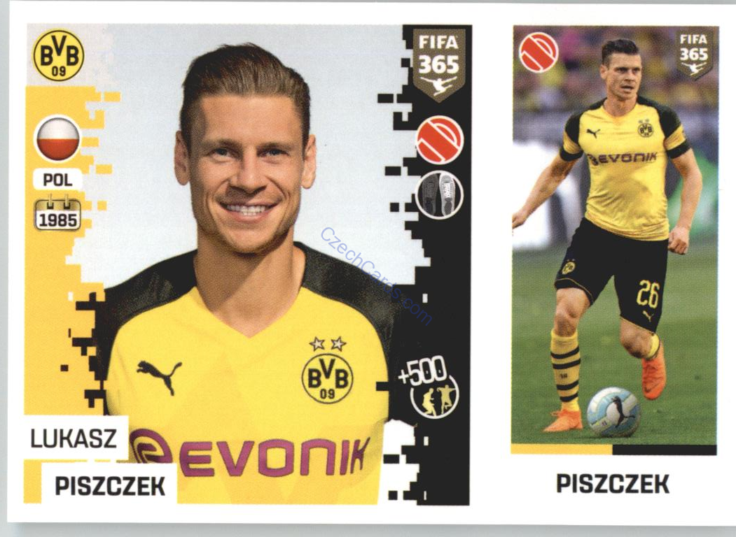 Lukasz Piszczek 2019 Panini FIFA 365 #158