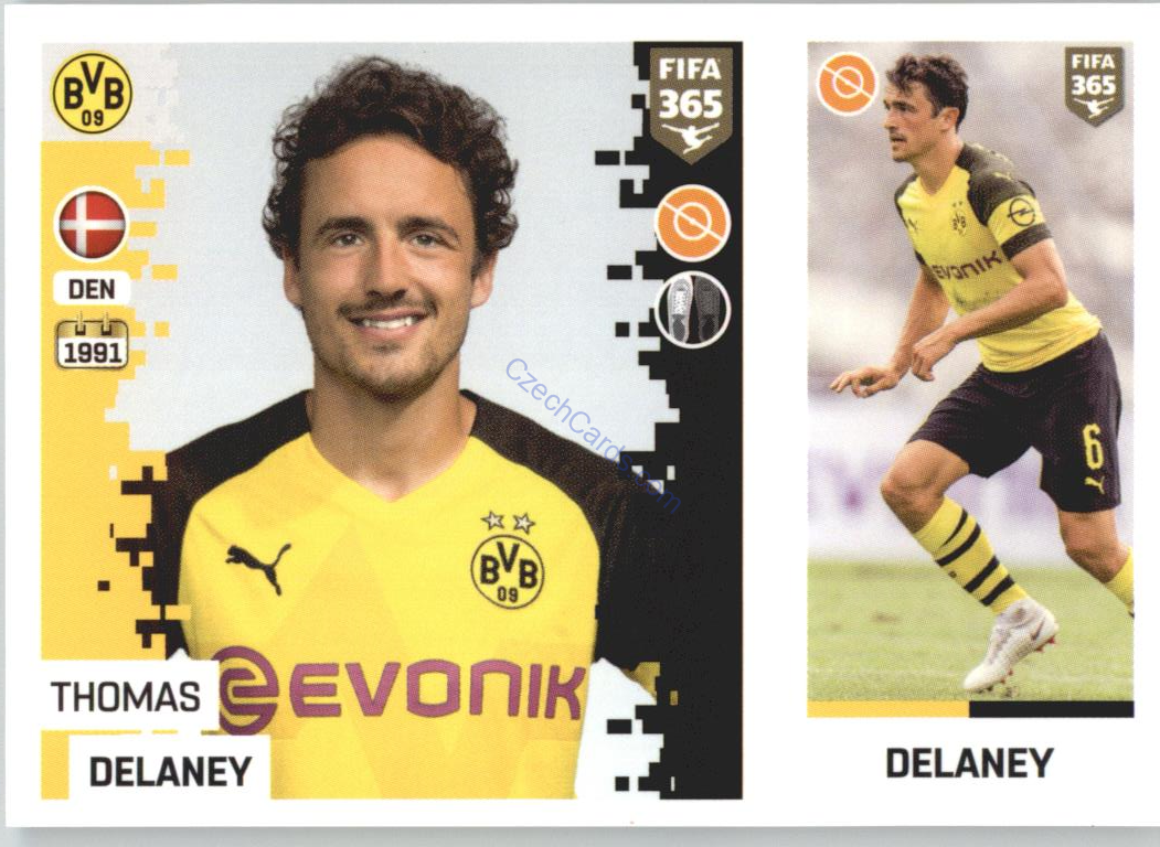 Thomas Delaney 2019 Panini FIFA 365 #163