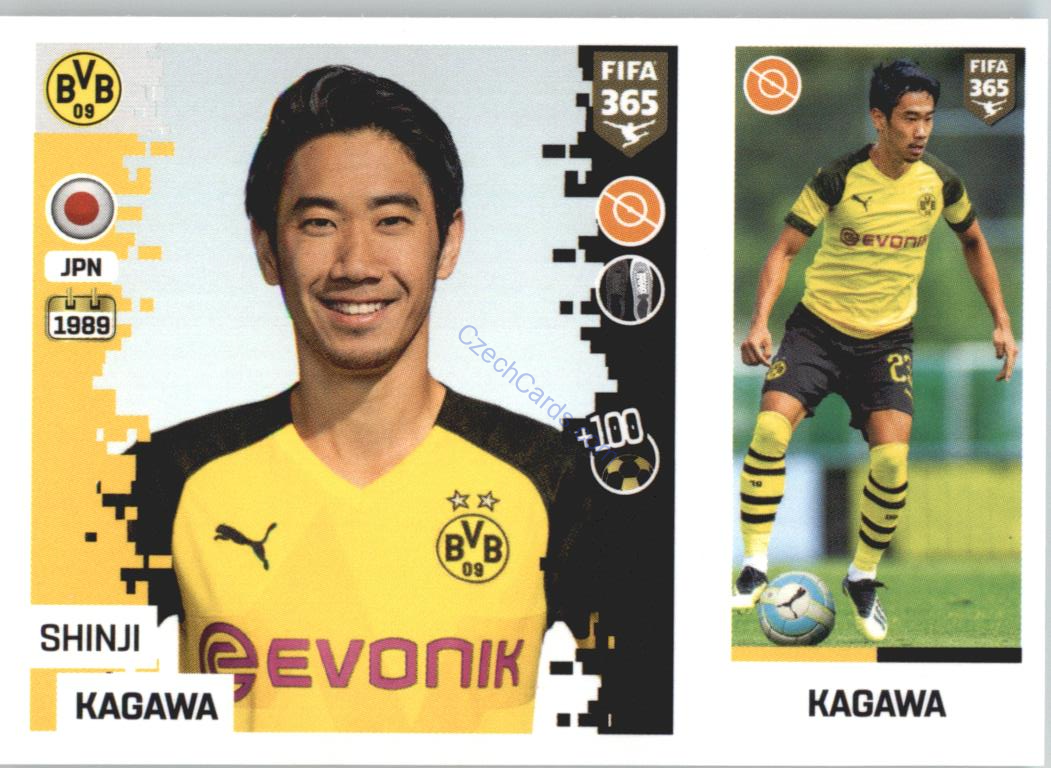 Shinji Kagawa 2019 Panini FIFA 365 #164