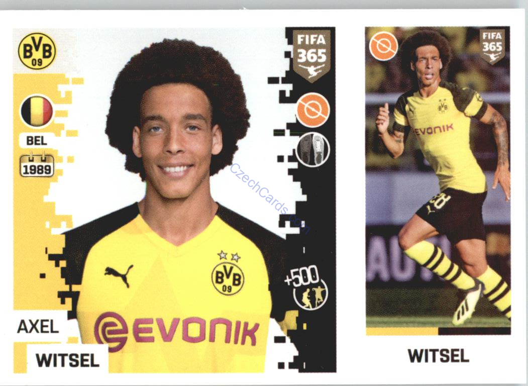 Axel Witsel 2019 Panini FIFA 365 #167