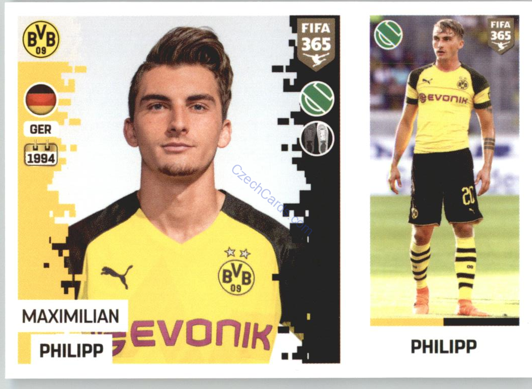 Maximilian Philipp 2019 Panini FIFA 365 #168