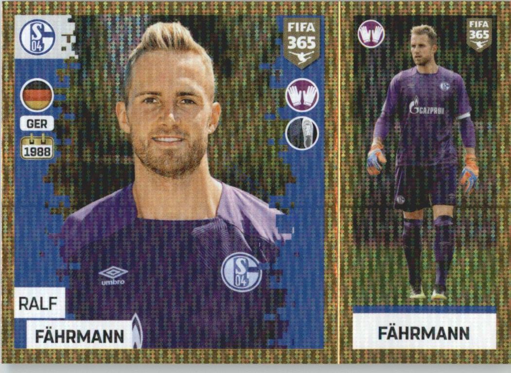 Ralf Fährmann 2019 Panini FIFA 365 Gold #170