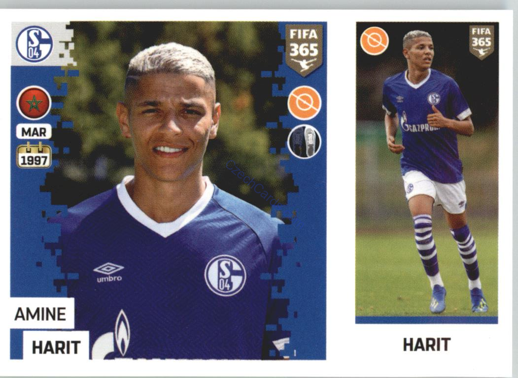 Amine Harit 2019 Panini FIFA 365 #177