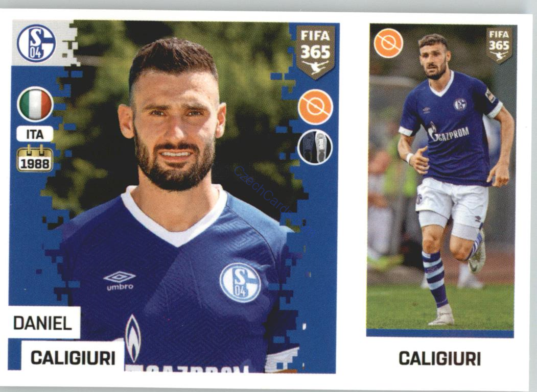 Daniel Caligiuri 2019 Panini FIFA 365 #181