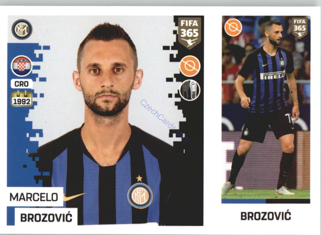 Marcelo Brozović 2019 Panini FIFA 365 #192