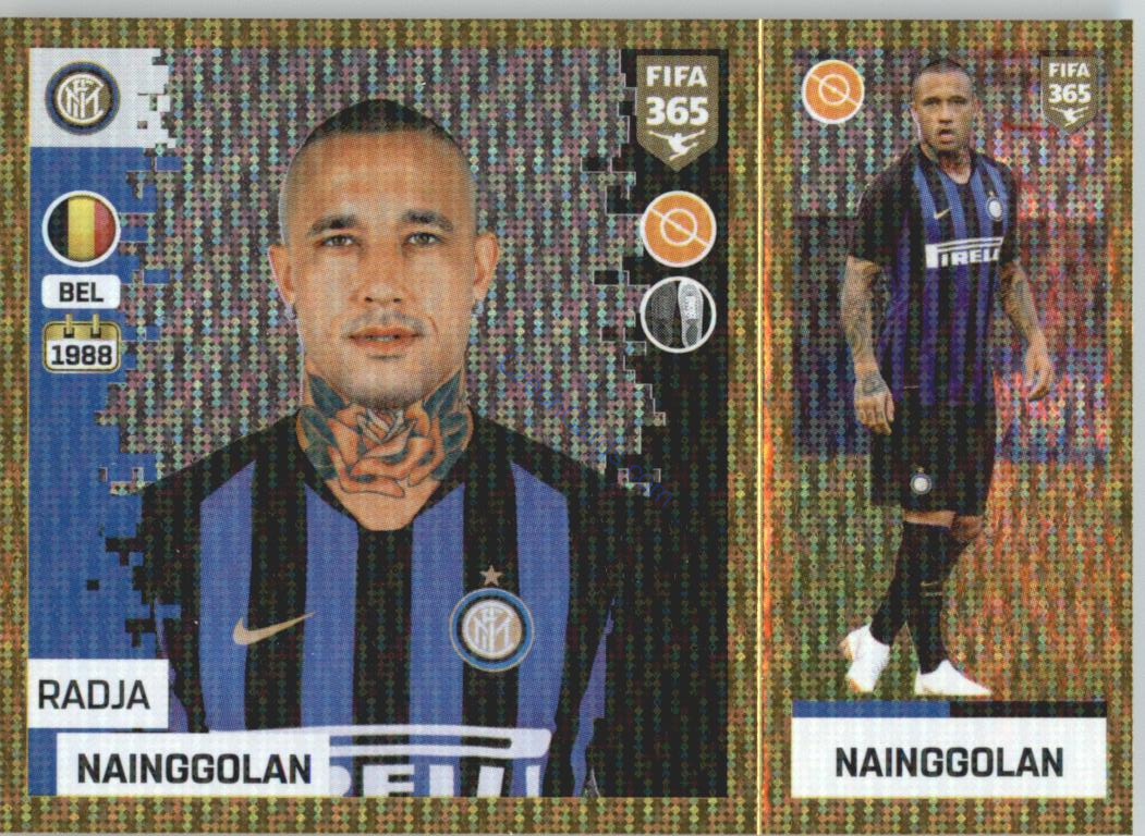 Radja Nainggolan 2019 Panini FIFA 365 Gold #196