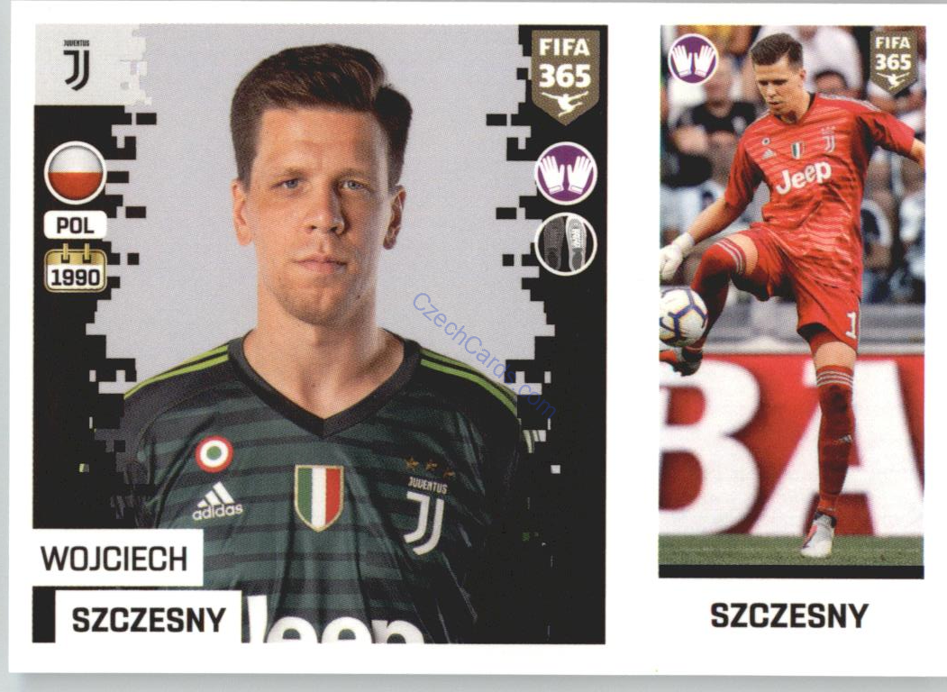 Wojciech Szczesny 2019 Panini FIFA 365 #202