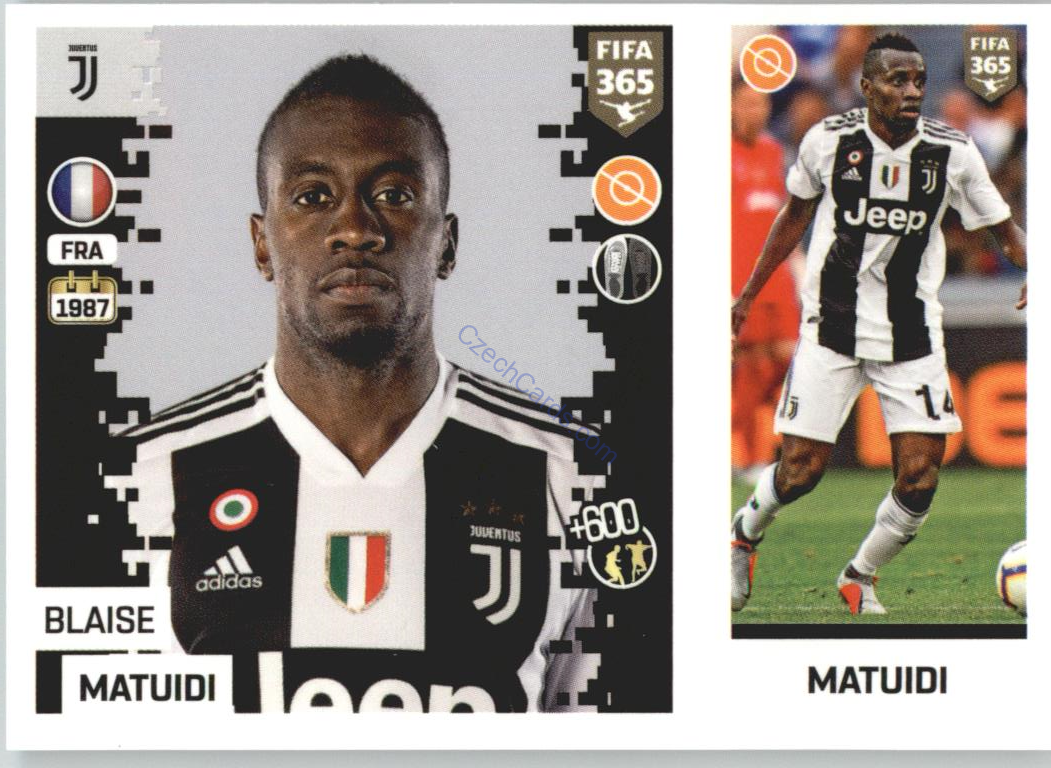 Blaise Matuidi 2019 Panini FIFA 365 #209