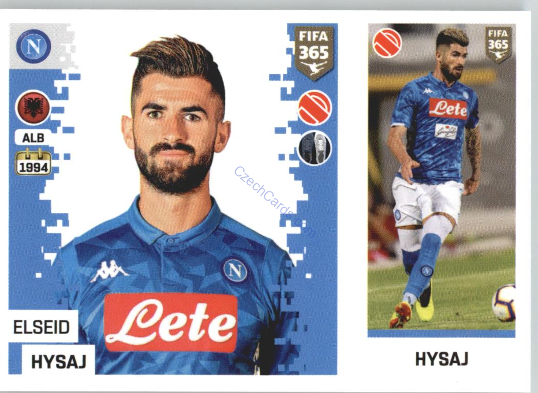 Elseid Hysaj 2019 Panini FIFA 365 #219