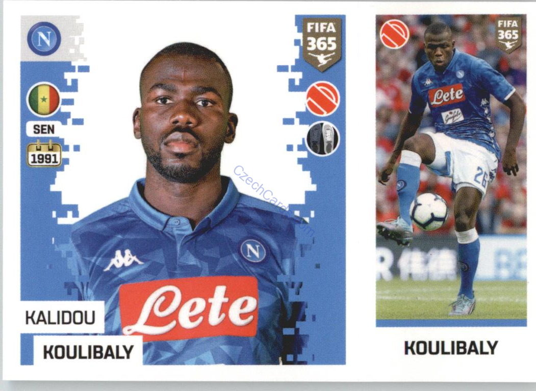 Kalidou Koulibaly 2019 Panini FIFA 365 #220